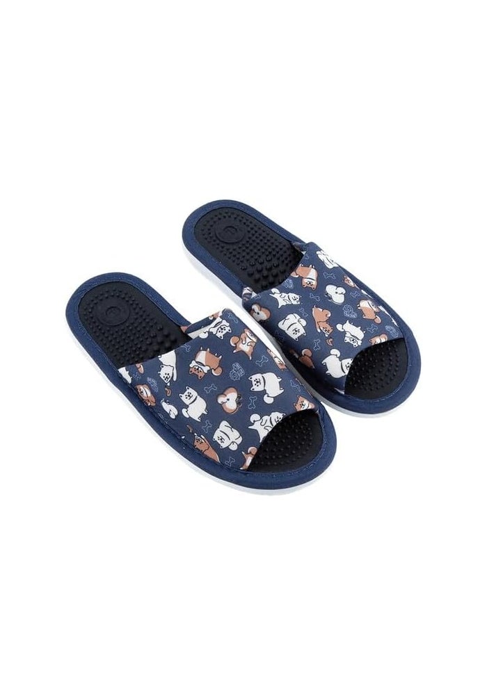 DAISO Health Sandals for Men and Women - Navy, US 7-9 / EU 40-43 - Image 2